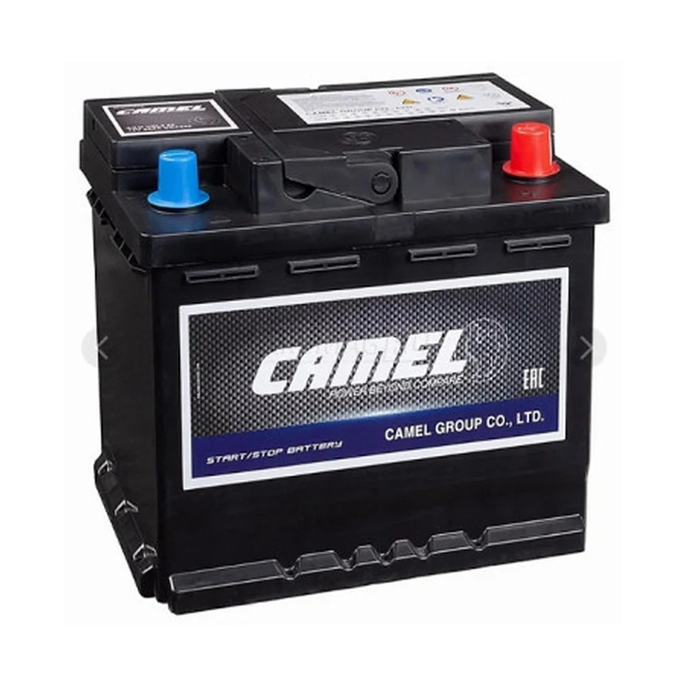 Camel AGM 50 Ah О.П. — аккумулятор 50 Ач, 540 А, обратной полярности