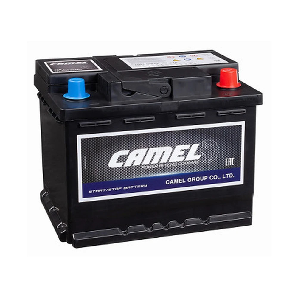 Camel AGM 60 Ah О.П. — аккумулятор 60 Ач, 640 А, обратной полярности