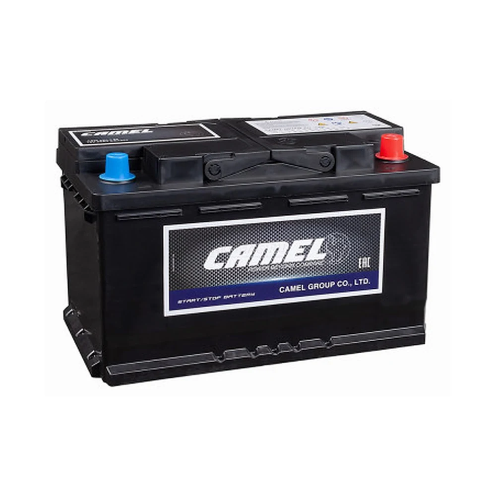 Camel AGM 80 Ah О.П. — аккумулятор 80 Ач, 800 А, обратной полярности