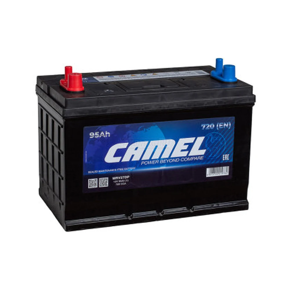 Camel Marine DC27 (95L) — аккумулятор 97 Ач, 720 А, прямой полярности