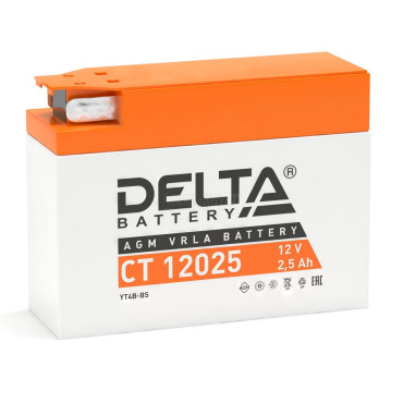 Delta CT 12025 — аккумулятор 3 Ач, 40 А, обратной полярности