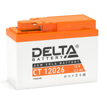 Delta CT 12026 — аккумулятор 3 Ач, 45 А, обратной полярности