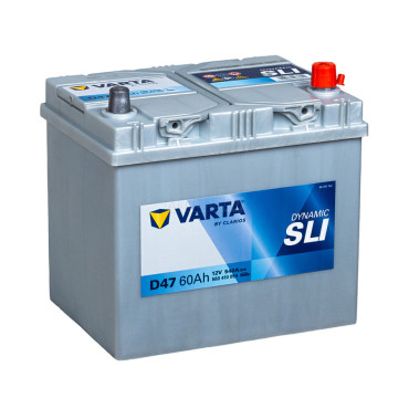 Varta SLI 60 Ah 23L D47 — аккумулятор 60 Ач, 540 А, обратной полярности