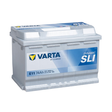 Varta SLI 74 Ah О.П. E11 — аккумулятор 74 Ач, 680 А, обратной полярности